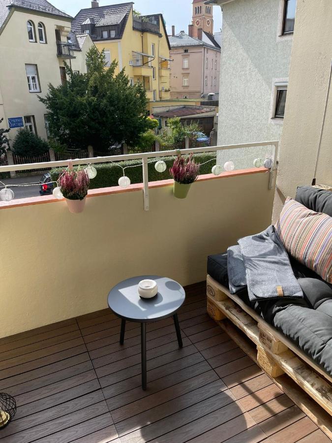 Lilis Apartment Mit Balkon Augsburg Kültér fotó